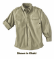 Men's Long Sleeve Shirt - Navy Large